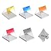 Essential Color Filter Set for Cokin P Series - Includes: Graduated Color Square Filters (Red, Blue, Orange, Grey ND and Yellow) + Premium Goja Microfiber Lens Cleaning Cloth