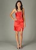 Gathered Floral Sequin Dress for Bridesmaid Formal Prom