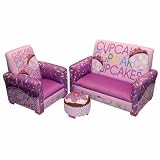 Newco Kids Cup Cake Collection 3 Piece Toddler Set, Lavender