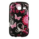 Samsung Freeform III / R380 Protector Case Phone Cover - Pink Butterfly