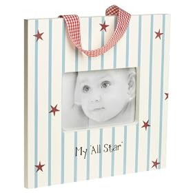 My Baby Sam Blue Stripes With Red Stars 