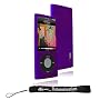Silicon Skin Cover Case Protector for Apple iPod Nano 5th Generation 8GB 16GB ( 8 GB 16 GB ) Includes a 4-Inch Determination Hand Strap (Purple)