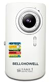Bell+Howell Take 1 Digital Video Camcorder with  1.5-Inch Flip Out LCD Screen and Flip US (White)