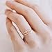 New Women Girl Gold Silver Fashion Adjustable Arrow Open Knuckle Ring Jewelry Gold