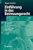 Einführung in das Betreuungsrecht: Ein Leitfaden für Praktiker des Betreuungsrechts, Heilberufe und Angehörige von Betreuten