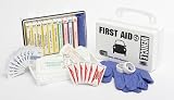 Certified Safety Manufacturing Automobile First Aid Kit - White Poly