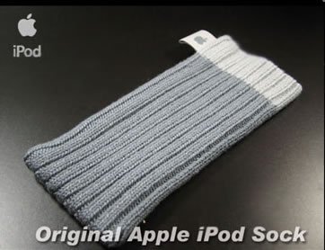 Childrens Toyshop  Electronics : Original Apple Ipod Socks / Case X 5 In Pink, Grey, Green, Blue & Orange With Apple Tags On Each Sock To Fit Nano, Video & Other Style Ipods/Mp3 Plus This Product Comes With A 2 year "replace for new" warranty!!