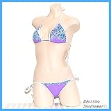 Butterfly Cheekhugger Bikini (Purple Floral) C/D Cup