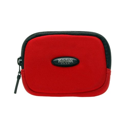 Kodak Neoprene Soft Digital Point Shoot Camera Case - Red