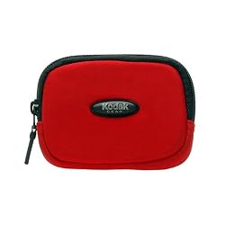 Kodak Gear Neoprene Soft Digital Point & Shoot RED Camera Case for M853, M863, M893 IS, M1033, M1063, M1073, M1093 IS, V1073, V1273