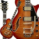 PC1V X Tone Hollow Body Electric Guitar (Cherry Sunburst)