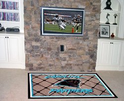 CAROLINA PANTHERS 4X6 AREA RUG