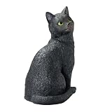 ねこのオーナメント　ぼんやり ブラック