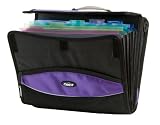 41HcFVb795L. SL160  Case it D900,   1 1/2 Inch Round ring with Removable 5 pocket tab file, 1 unit, purple Size   13 X 11.6 X 3.6 inches