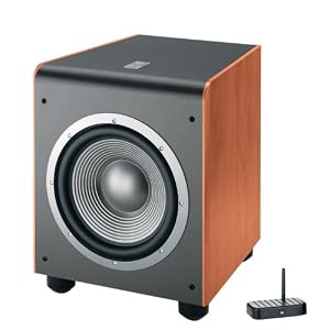 JBL ES250PWCH Wireless 400-Watt Powered 12-inch Subwoofer (Cherry)