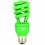 Feit Electric ESL13T/G 13-Watt Compact Fluorescent Mini Twist Bulb (60-Watt Incandescent Equivalent), Green