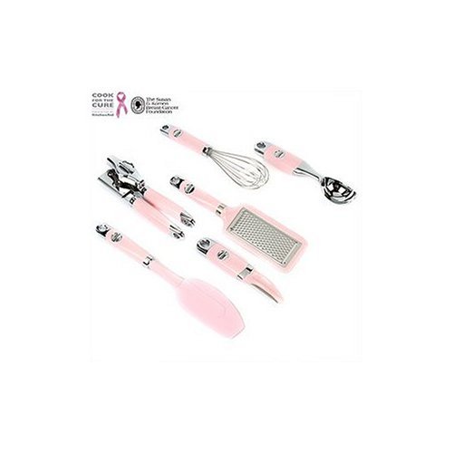 Kitchenaid Cook For The Cure 6pc Culinary Gadget Set Pink