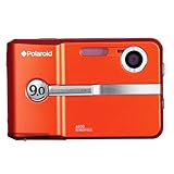 Polaroid 9.0MP Compact Digital Camera - Orange (CAA-930OC)