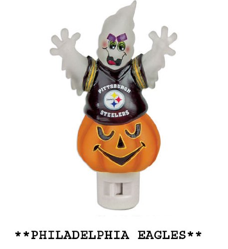NFL Philadelphia Eagles Halloween Ghost Night Light