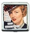 there was nothing passive about her aggression Pill Box by Anne Taintor