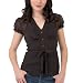image and picture of A. Byer Juniors' Ruffle Front Ruffle Top