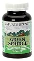 Nature's Bounty Green Source Multi Vitamins & Minerals with Whole Food Concentrates, 60 Tablets (Pack of 2)