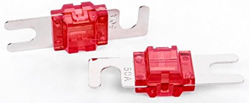 Sinister Accessories - 50 Amp Mini ANL Fuses (2 Pack) - MANL50-2PK