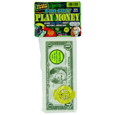 Wacky Cash Play Money