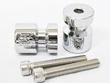 SUZUKI GSXR SWINGARM SPOOL SLIDERS ENGRAVED FRAME SLIDERS