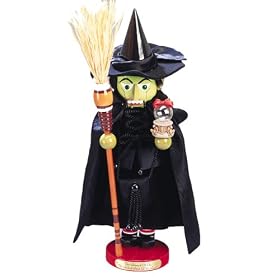 Kurt Adler Steinbach 21-Inch German Nutcracker Wizard of Oz Series, Wicked Witch