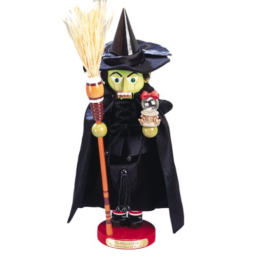 41HcPpbyaDL Kurt Adler 21 Inch Steinbach Wizard of Oz The Wicked Witch of the West Nutcracker