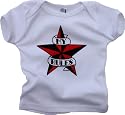 Little Rippers - "My Rules" Nautical Star Toddler T -Shirt White : Size 3-6 Months