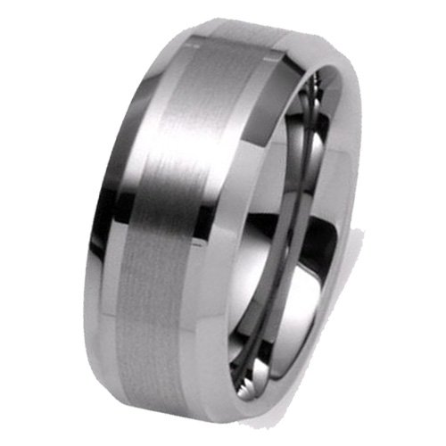 Mens Tungsten Carbide Rings 9mm Polished Great 