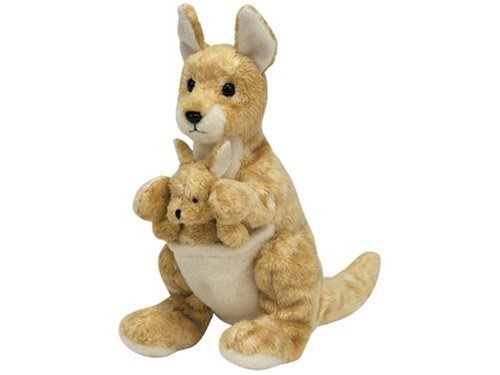Childrens Toyshop  Third Party New : TY~RICOCHET THE KANGAROO BEANIE BABY
