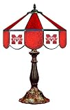 Miss State Bulldogs 14 Tiffany Style Table Lamp