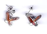 Eagle Earrings~ Perfect for Any Harley Davidson Fan~ White~ #03