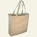 Ecobags Recycled Cotton Canvas Tote Bag