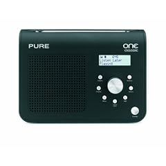 Pure One Classic II Tragbares Kompaktradio (DAB/DAB+/UKW mit RDS, 1,6 Watt, 30 Speicherpl�tze) schwarz
