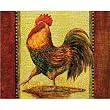 Magic Slice Non-Slip Flexible Cutting Board, Gourmet Size 12" x 15", Wake Up Call by Wendy Wegner