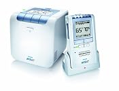 Philips AVENT Baby Monitor with Temperature and Humidity Sensors and New Eco Mode, White