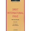 Droit international priv�