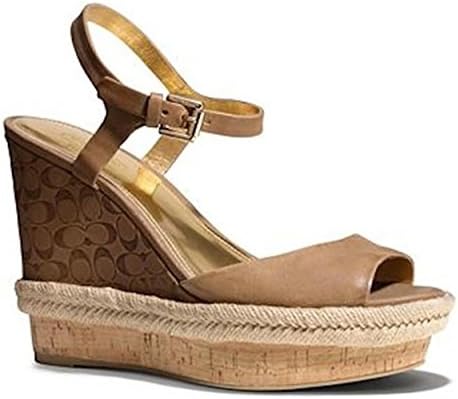 Coach Gwen Wedge in Cinnamon (8.5)