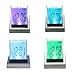 7 Color Led Change Digital Lcd Thermometer Alarm Clock Image #3