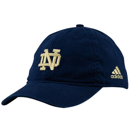 Notre Dame Fighting Irish adidas BL Slouch Adjustable Hat