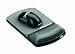 Electronics : Fellowes Gel Black Wrist Rest & Mouse Pad w/Microban (9175101)