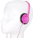 iHip IP-HP8-P Kids Secure Headphones (Pink)