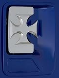 Grippin Billet Custom Door HandlesBlack AnodizedBillet Door HandlesFordF3501999 to 2007(SuperDuty) Iron Cross (Pair)