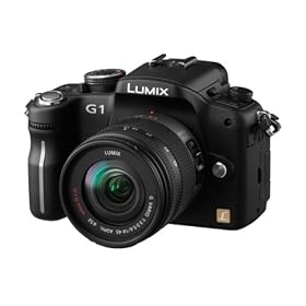 Panasonic Lumix G1 Digital System Camera Kit - Black (12.1MP)