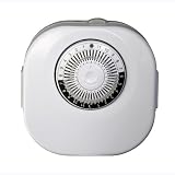 Westek TM09DHB Daily Timer with 2 Grounded Outlets, White