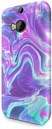 Htc One M8 case,Sailing Fashion Holographic Water Tie Dye Rainbow Colorful Pale Rad Indie Boho Tumblr Protective Antiskid Durable Hard Plastic Phone Case Cover for Htc One M8